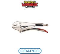 Draper 54218 KNIPEX 41 24 225 Straight Jaw Self Grip Pliers 225mm