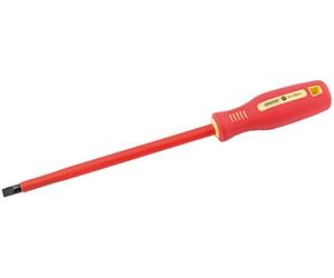 Draper 54273 8mm x 200mm Fully Insulated Plain Slot Screwdriver