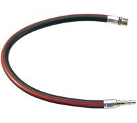 Draper 54439 Air Line Whip Hose 600mm 3/8" BSP Male Female Ends Red Black