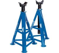 Draper 54722 Expert Axle Stand, 6 Ton Capacity, 870mm Height, Blue, Pack of 2