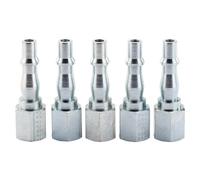 Draper 55061 1/4in Female Thread Pcl Coupling Screw Adaptor (Pack Of 5) per card