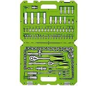 Draper Metric Socket Set, 1/4” and 1/2” Sq. Dr. (100 Piece)