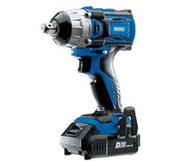 Draper 55343 D20 20V Brushless 1/2” Mid-Torque Impact Wrench with 2X Batteries