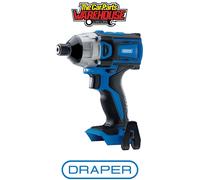 Draper D20 20V Brushless Impact Driver 1/4" Hex 180Nm Sold Bare 55375