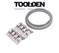 Draper 8mm Wide Hose Clamp Set HC8MM 55591