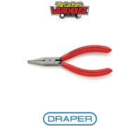 Draper 55952 KNIPEX 37 11 125 Flat Nose Pliers for precision mechanics plastic c