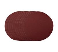 Draper 56180 Sanding Discs, 180mm, 120 Grit, Hook & Loop (Pack of 10)