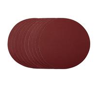 Draper Sanding Discs 56182 – 180mm Hook & Loop, 240 Grit – Pack of 10