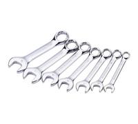 Draper 56398 Hi-Torq Metric Stubby Combination Spanner Set, 7 Pieces