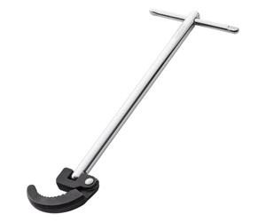 Draper 56442 Adjustable Wrench for Basin, 40mm Capacity , Black