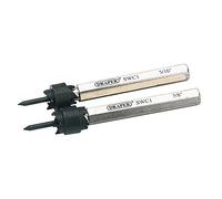 Draper 57624 Spot Weld Cutter Set, 3/8" and 5/16", 2 Pieces , Blue