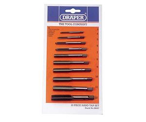 Draper 58097 Hand Tap Set 3-12mm