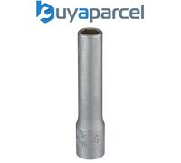 Draper 58726 Elora Deep Socket 1/4" Sq Dr 6mm