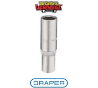 Draper 58730 Elora Deep Socket 1/4" Sq Dr 10mm