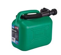 Draper 5L Plastic Petrol Can | Jerry Fuel Diesel Can | 5000cc Water Container | 20mm Flexible Spout Diameter | 290 mm Spout Length | 09052