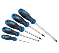 Draper 5PC S/GRIP SCREWDRIVER SET 32610 Soft Grip Screwdriver Set (5 Piece)