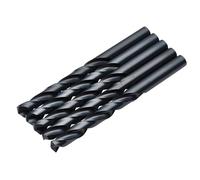 Draper 5pcs Black HSS Drill Bit, 10.0mm x 133mm - 08838 - for Metal, Wood and Plastic