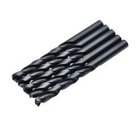 Draper 5pcs Black HSS Drill Bit, 11.0mm x 142mm - 08843 - for Metal, Wood and Plastic