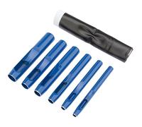 Draper 6 Piece Leather, Plastic, Wood Hollow Hand Punch Set 5mm To 13mm, 25993