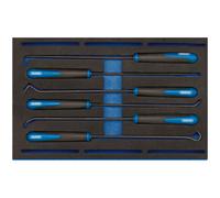 Draper 63494 Long Reach Hook and Pick 6 Piece Set in 1/4 Drawer Eva Insert Tray