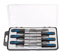 Draper 6 Piece Soft Grip Needle File Set