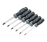 Draper TX-Star 6pc Soft Grip Screwdriver Set - 13434 - Magnetic Tips, CRV Blades