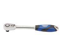 Draper 60 Tooth Micro Head Reversible Soft Grip Ratchet 1/2"D 26516