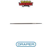 Draper Smooth Cut Round File, 12 x 200mm