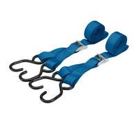 Draper 60962 Ratcheting Tie Down Straps 2.5M X 25Mm 125Kg (2 Piece) each