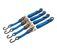Draper 60965 Ratcheting Tie Down Straps 5M X 25Mm 250Kg (4 Piece) each