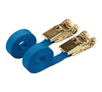 Draper 60966 Ratcheting Tie Down Straps 4.5M X 25Mm 250Kg (2 Piece) each
