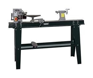 Draper 60990 43-Inch Wood Lathe - Black