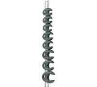 Draper Expert 61034 Metric Crow Foot Spanner Set On A Metal Rail 3/8in Sq. Dr. (8 Piece) per set