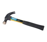 Draper 1x 450G 16oz Fibreglass Shafted Claw Hammer Professional Tool 62163