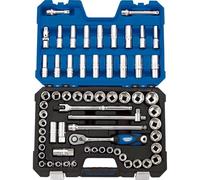 Draper 63 Piece 1/2" Drive Hex Socket Set Metric and Imperial