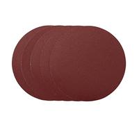 Draper 63031 Sanding Discs, 200mm, 120 Grit, PSA (Pack of 5), Red, One Size