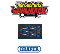Draper 63215 Precision Plier Set In 1/4 Drawer Eva Insert Tray (5 Piece) per set