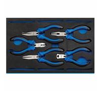 Draper 63215 Precision Plier Set in 1/4 Drawer EVA Insert Tray (5 Piece) IT-EVA3