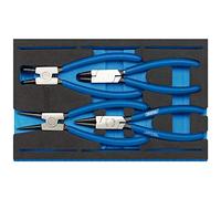 Draper 63218 Circlip Plier 4 Piece Set in 1/4 Drawer Eva Insert Tray , Blue