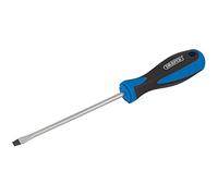 Draper 63256 Engineer's Plain Slot 4.0mm Flared Tip Screwdriver, 100 mm Blade Length