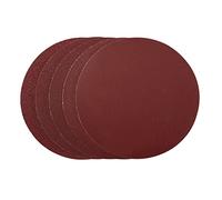 Draper 63265 Sanding Discs, 200mm, PSA, Assorted Grit - 40G, 80G, 120G, 240G (Pack of 5)