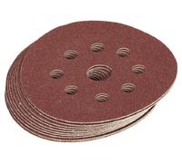 Draper 63372 125mm Assorted Aluminium Oxide Discs(10 pack)