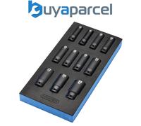 Draper Expert 63483 Impact Socket Set In 1/4 Drawer Eva Insert Tray 1/2in Sq. Dr. (11 Piece) per set