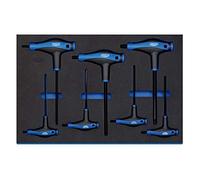Draper Expert 63503 Tft Handle Ball End Hexagon Key Set In 3/4 Drawer Eva Insert Tray (7 Piece) per set