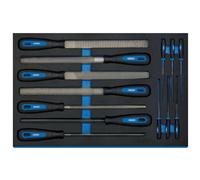 Draper 63513 Hand File Set In 3/4 Drawer Eva Insert Tray (13 Piece) per set
