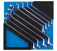Draper 63523 Metric Ring Spanner 8 Piece Set in 1/2 Drawer Eva Insert Tray