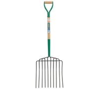 Draper 63578 10 Prong Manure Fork With Wood Shaft And Myd Handle each