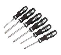 Pound Thru' Soft Grip Screwdriver Set (6 Piece)