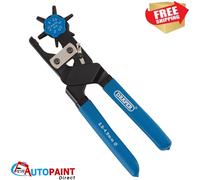 Draper Heavy Duty Revolving Punch Plier Plastic Coated Handles 2.0mm - 4.5mm