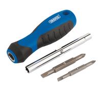Draper Screwdriver Set 63672 – 6-in-1 Plain Slot/PZ Type